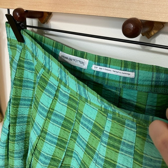 Urban Outfitters Katie Plaid Pleated Mini Skirt - Picture 5 of 6
